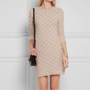See by Chloe Whisper Rose Pink Knit Sweater Dress M
